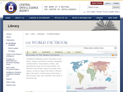 CIA : The World Factbook